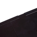 Bedkant formbar L:100 x H12 cm - svart